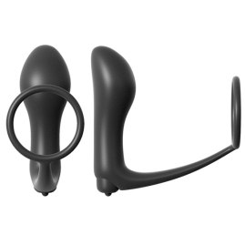 Пробка с кольцом Ass-Gasm Vibrating