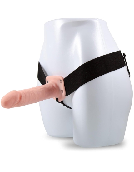 Страпон полый DR. Skin 7" Hollow Strap-On