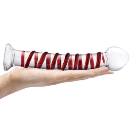 Фаллос из стекла Glas 10&quot; Mr. Swirly