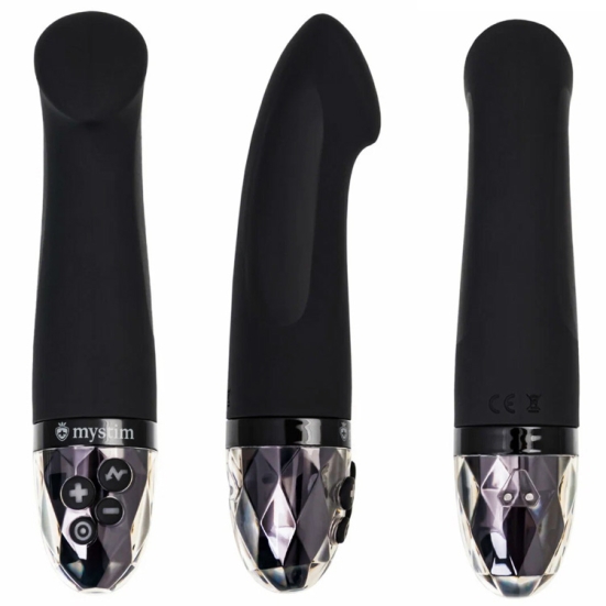 Вибратор с электростимуляцией Mystim Right on Ron